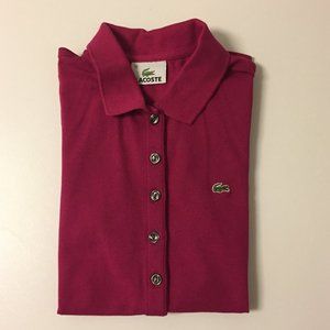 Lacoste Stretch Cotton Piqué Polo